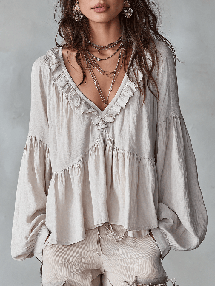 BLUSA BOHÉMIEN | CON ROUCHES