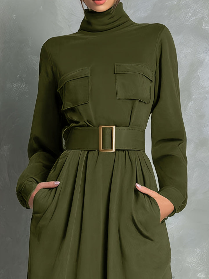IVEY | ABITO SVASATO VERDE OLIVA