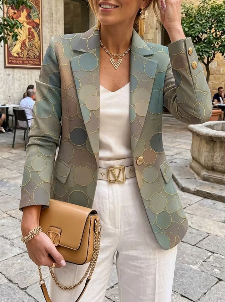 Capucine | Blazer Donna a Pois Multicolore