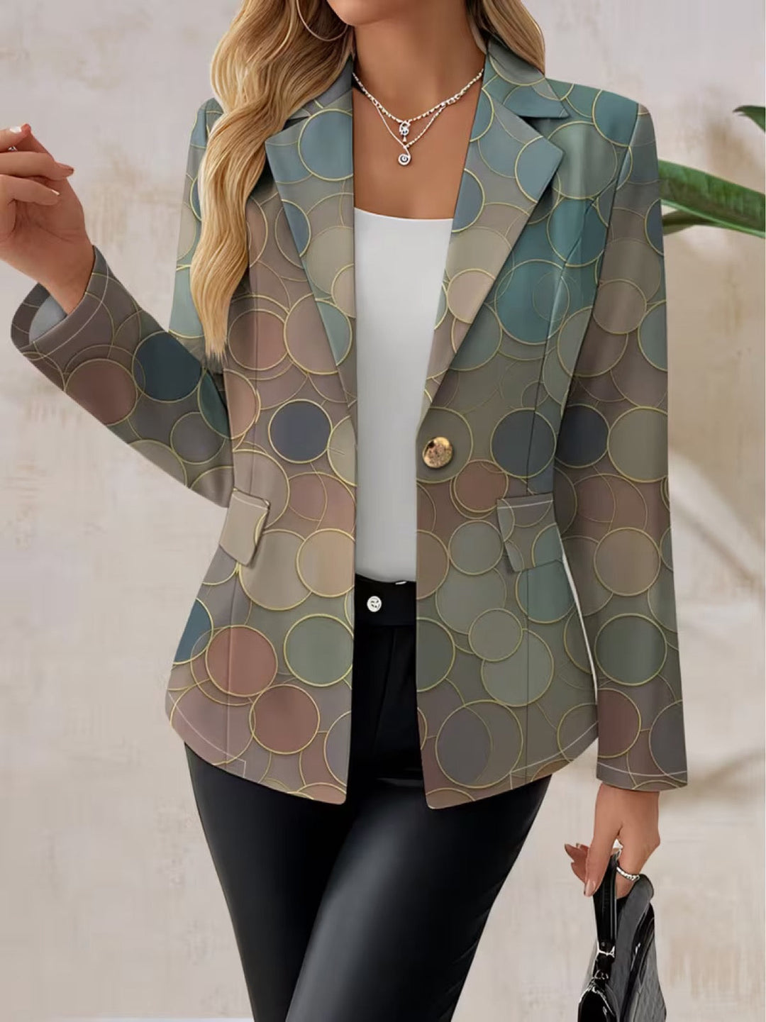 Capucine | Blazer Donna a Pois Multicolore