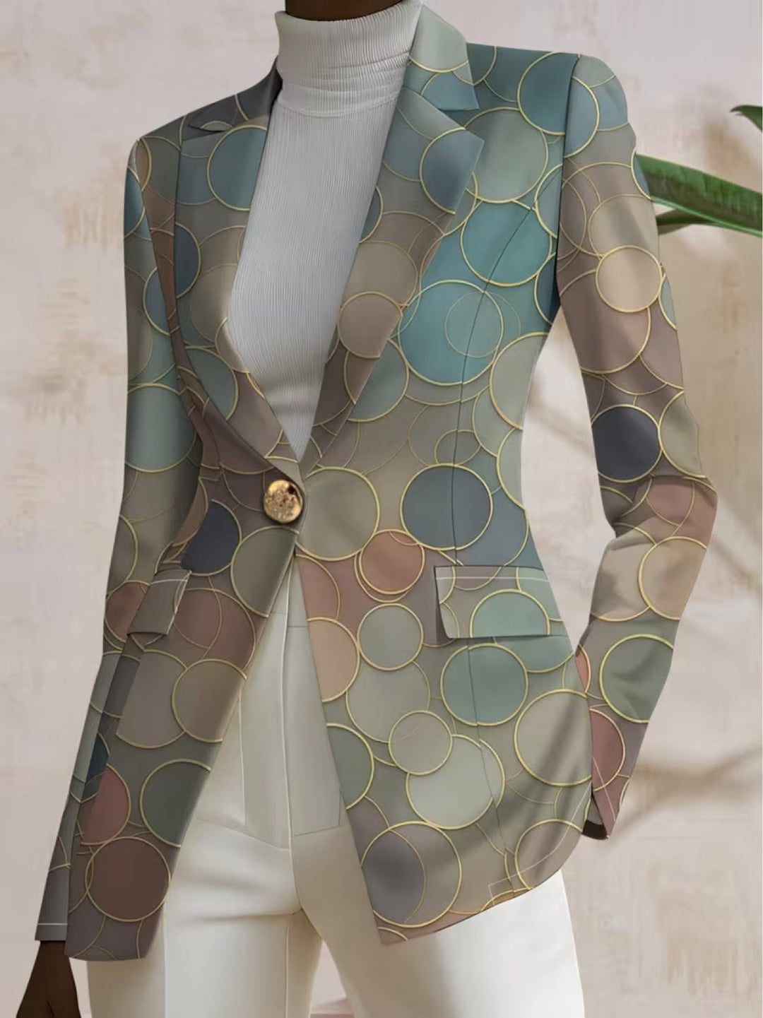 Capucine | Blazer Donna a Pois Multicolore