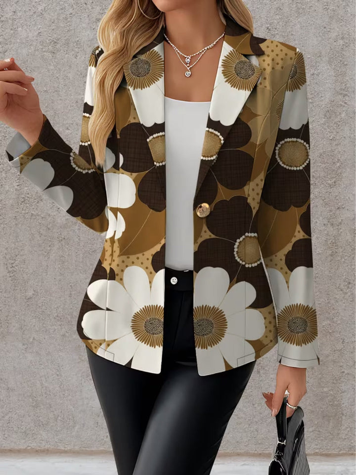 Clothilde | Blazer Donna con Stampa Margherite