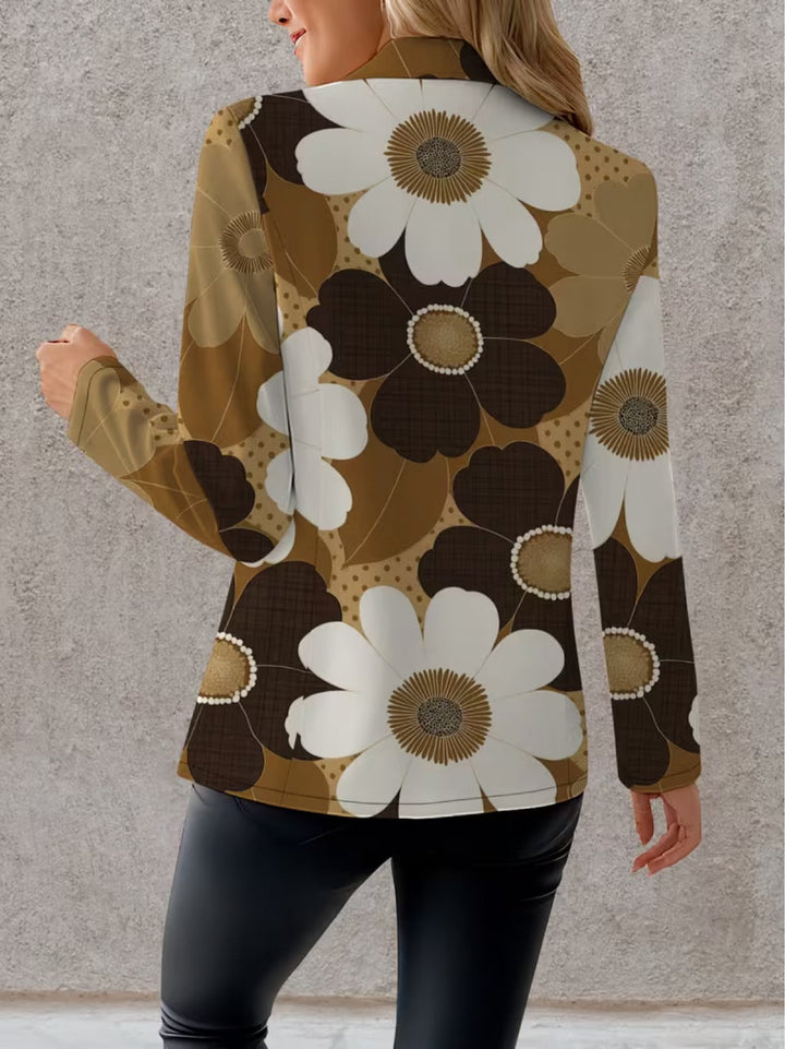 Clothilde | Blazer Donna con Stampa Margherite