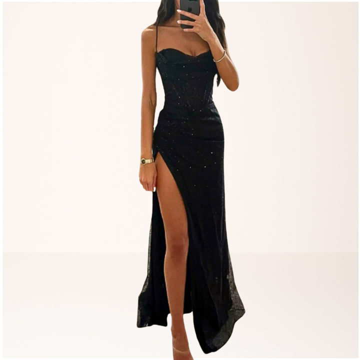 Harryte | Abito Maxi da Sera con Paillettes