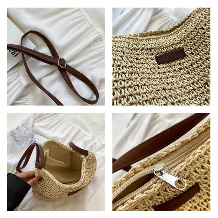 Borsa a Spalla Intrecciata
