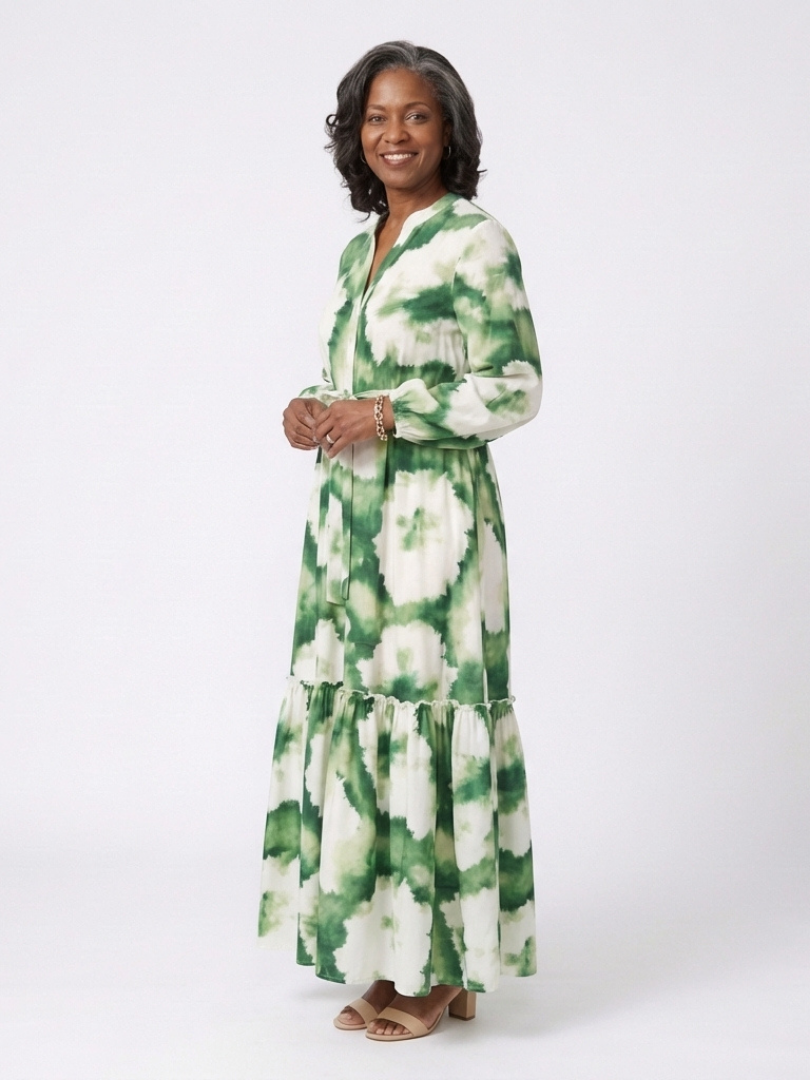 Sabine | Abito Maxi con Cintura in Vita