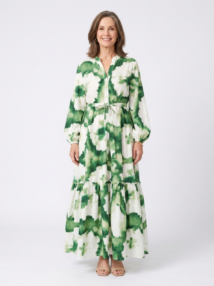 Sabine | Abito Maxi con Cintura in Vita