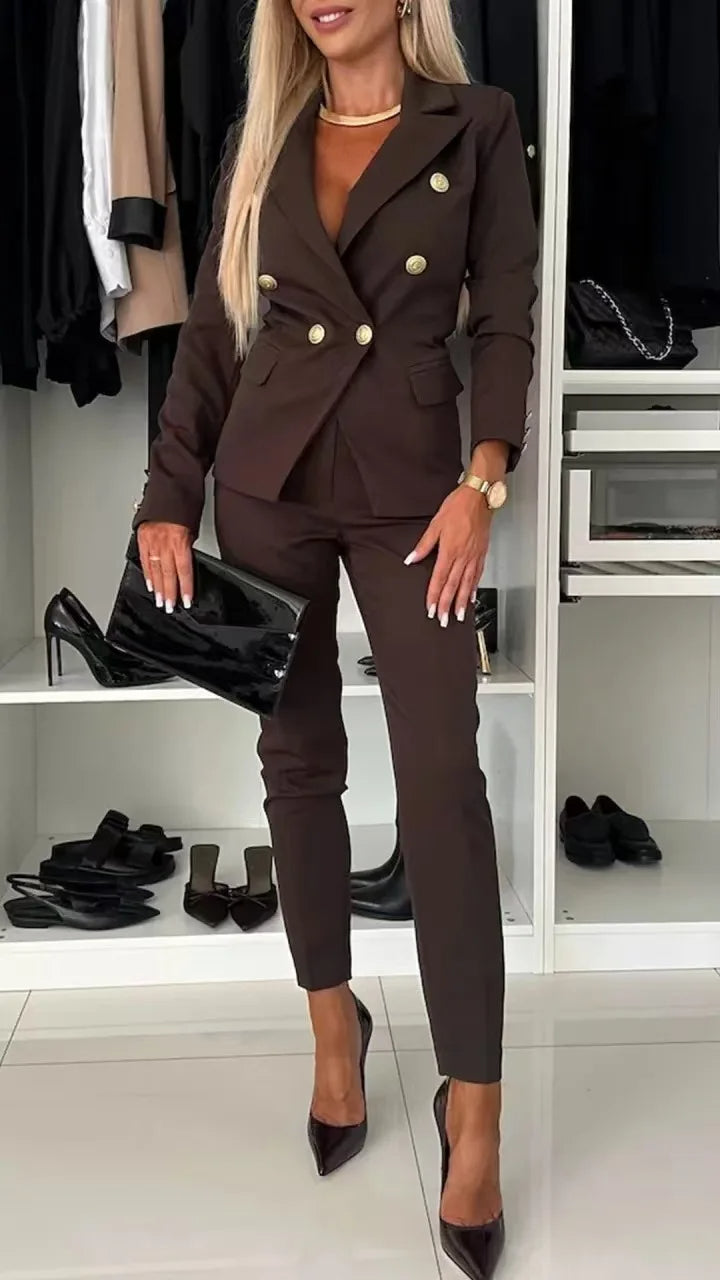 Elenore | Completo blazer doppiopetto