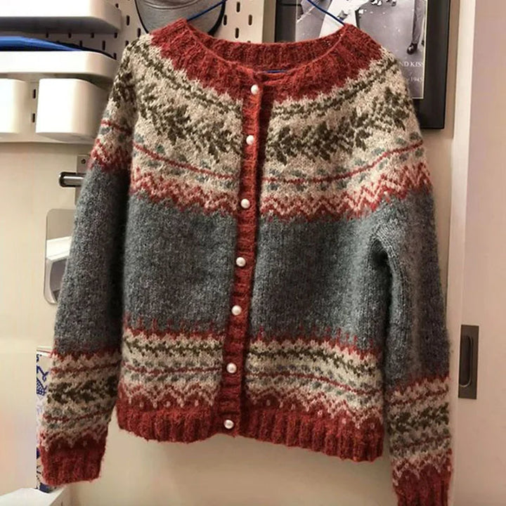 TASHA | CARDIGAN ISLANDESE VINTAGE