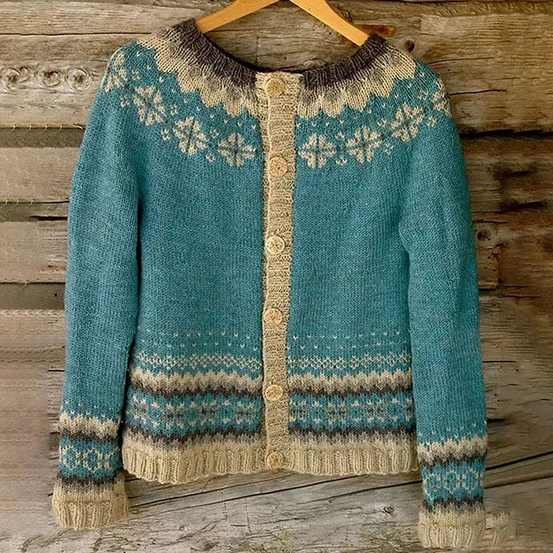 ALLEGRA | CARDIGAN VINTAGE ISLANDESE