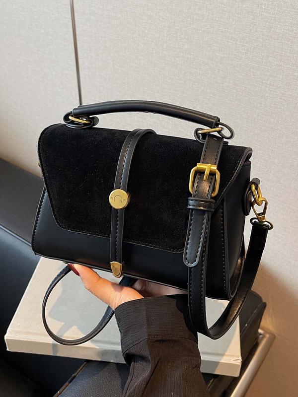 ALWINA™ - BORSA A SPALLA CON CUCITURE A CONTRASTO TRENDY