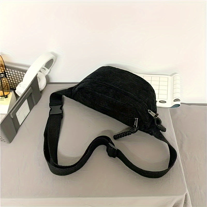 Eleanor | Borsa a Spalla in Velluto a Coste