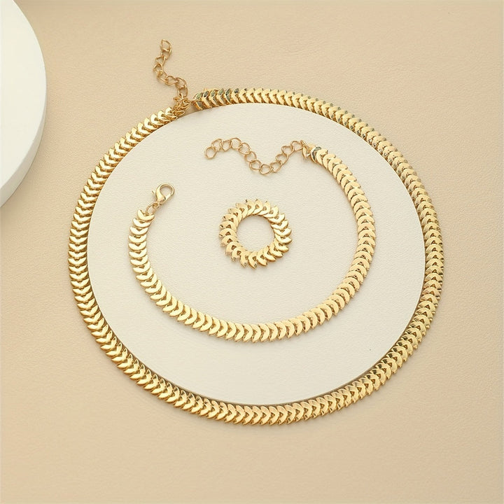 Set di Gioielli Minimalista 3 in 1