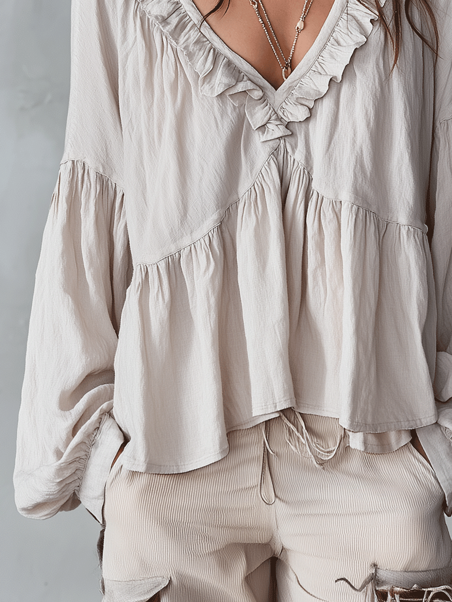 BLUSA BOHÉMIEN | CON ROUCHES