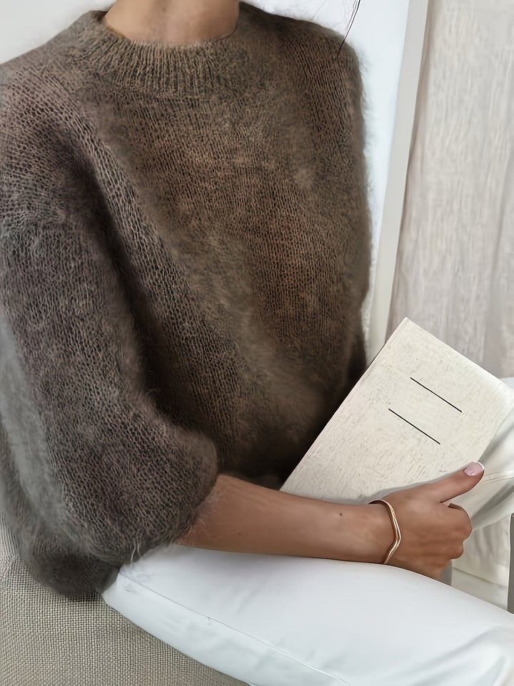 EMBER | MAGLIONE A COLLO ALTO IN MAGLIA
