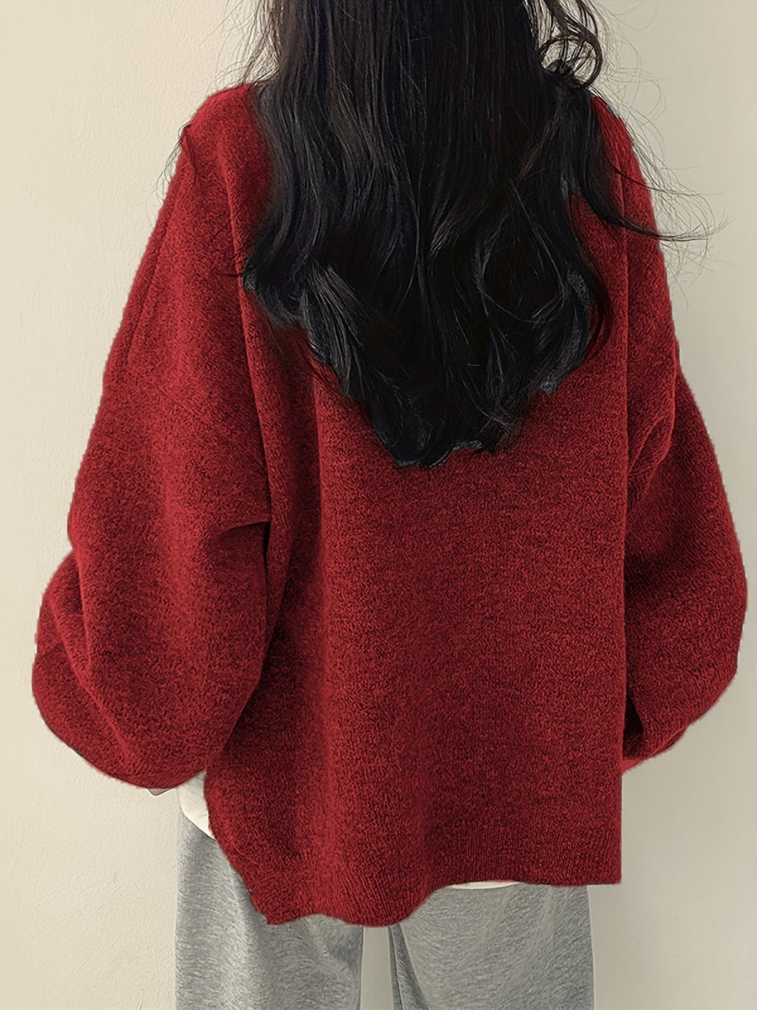 EVERLIGHT | MAGLIONE CASUAL CON SPACCHI LATERALI