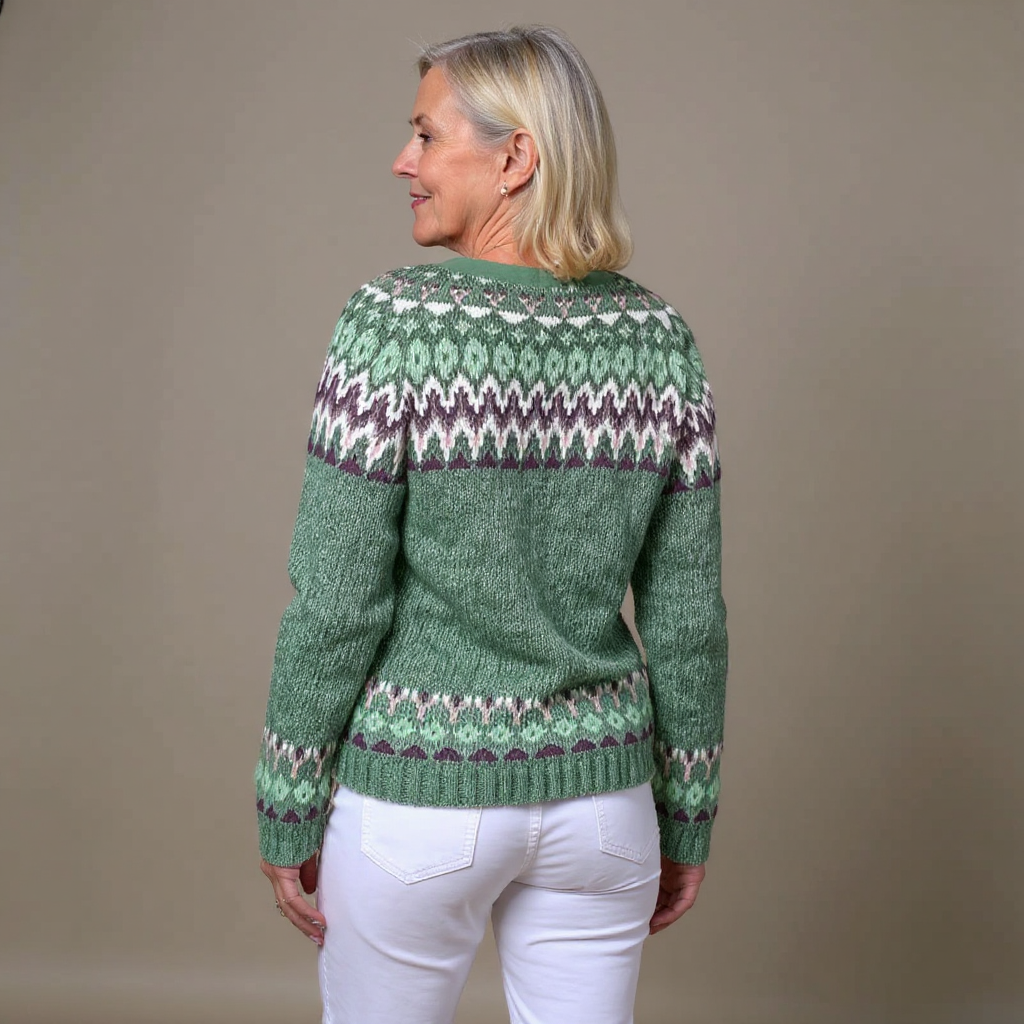 DELIA | CARDIGAN VINTAGE ISLANDESE