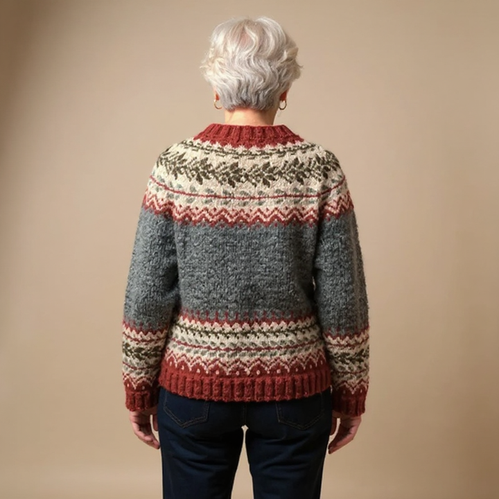 TASHA | CARDIGAN ISLANDESE VINTAGE