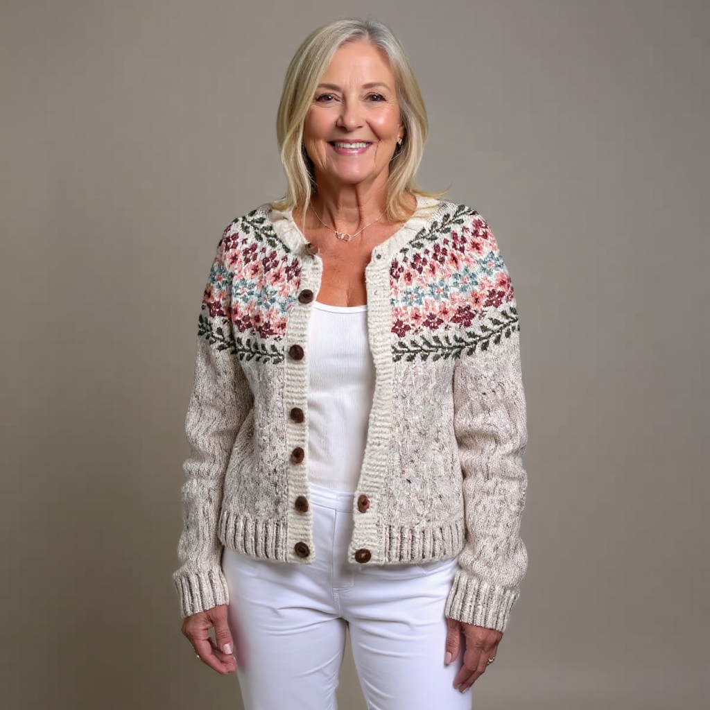 MADELEINE | CARDIGAN VINTAGE ISLANDESE