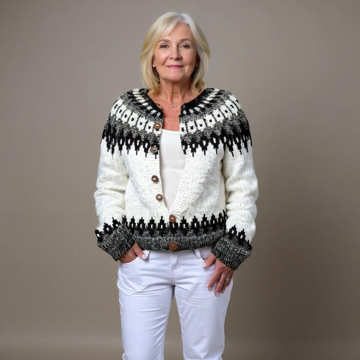 AVA | CARDIGAN ISLANDESE VINTAGE
