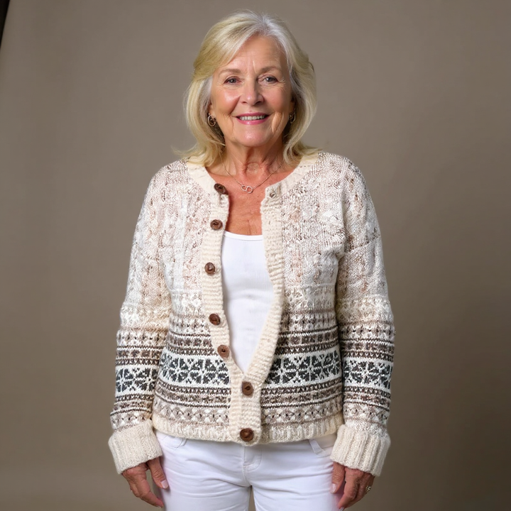 BRIELLE | CARDIGAN ISLANDESE VINTAGE