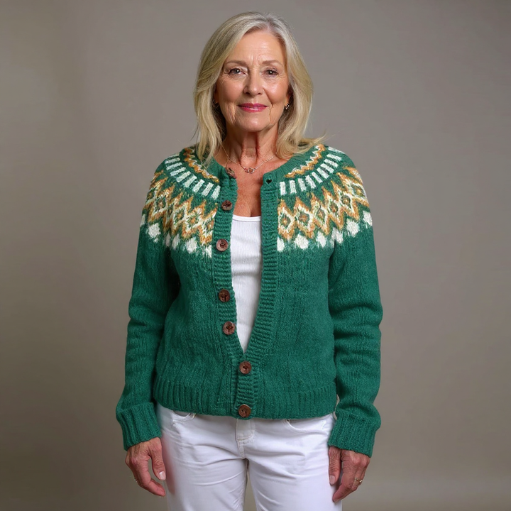 NINA | CARDIGAN ISLANDESE VINTAGE