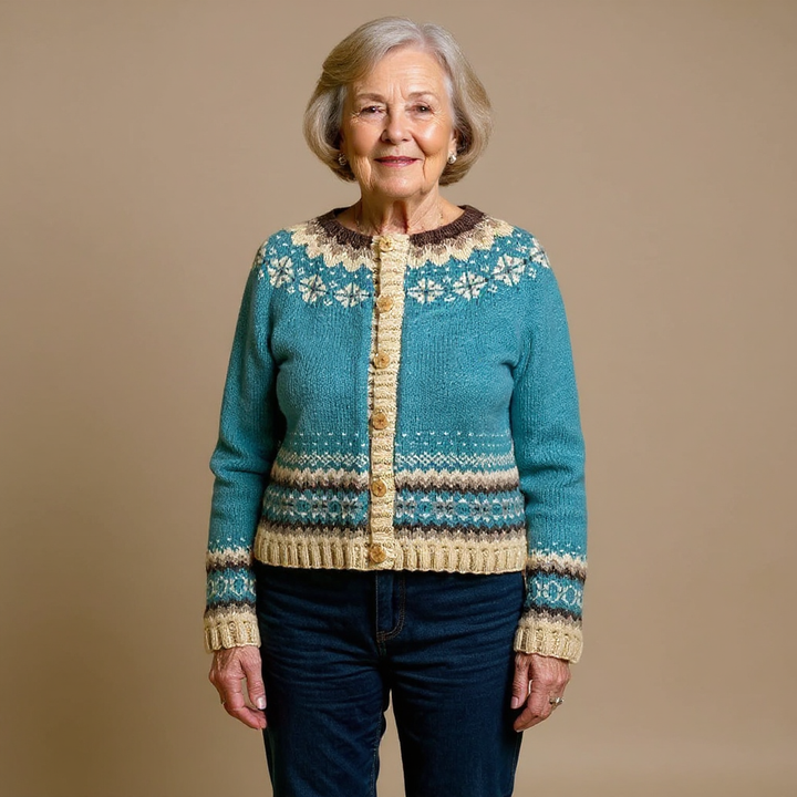 ALLEGRA | CARDIGAN VINTAGE ISLANDESE