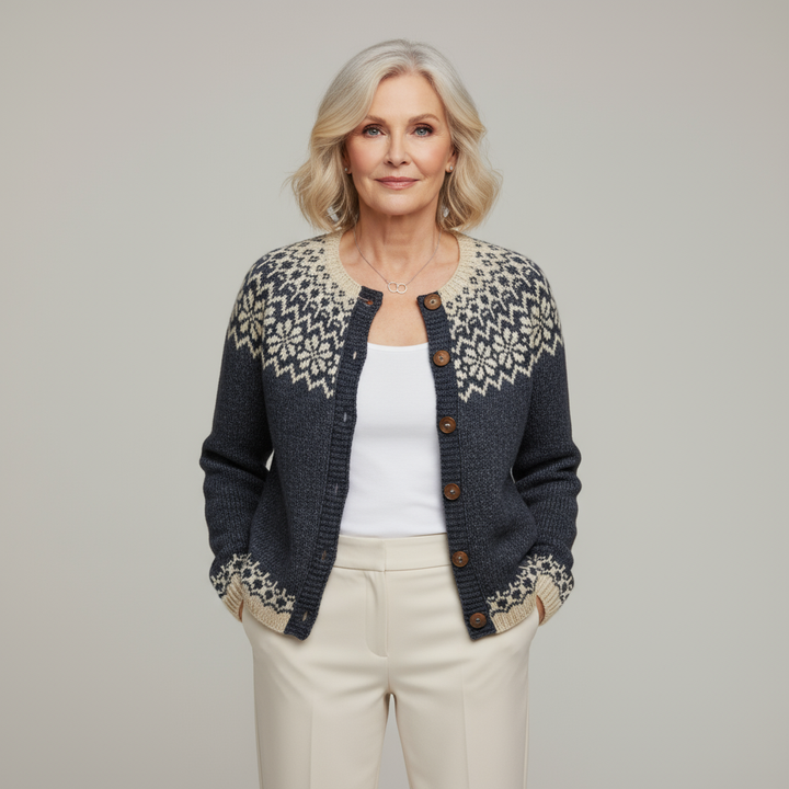 HATTIE | CARDIGAN IN MAGLIA VINTAGE