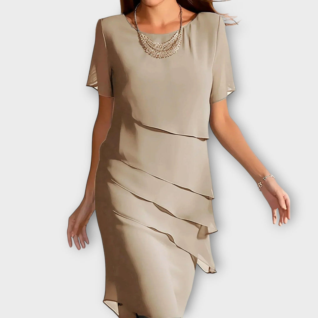 TESSA | ABITO ELEGANTE CON DRAPPEGGIO