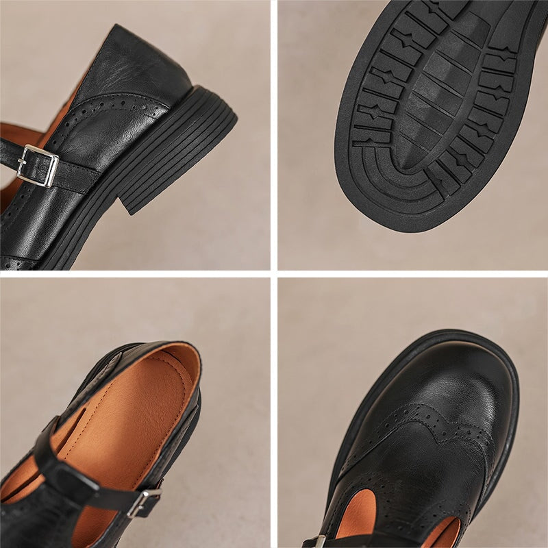 Talvanna | Mary Jane Eleganti in Pelle