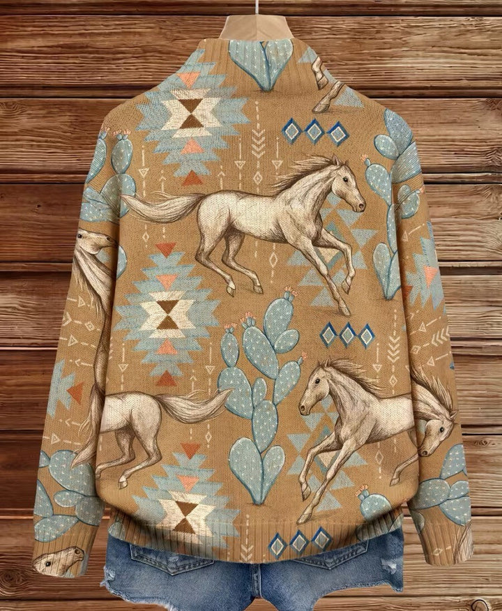 Winona | Cardigan Donna Western con Zip