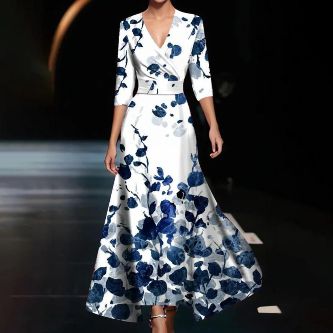Vivian | Abito Elegante Stampato